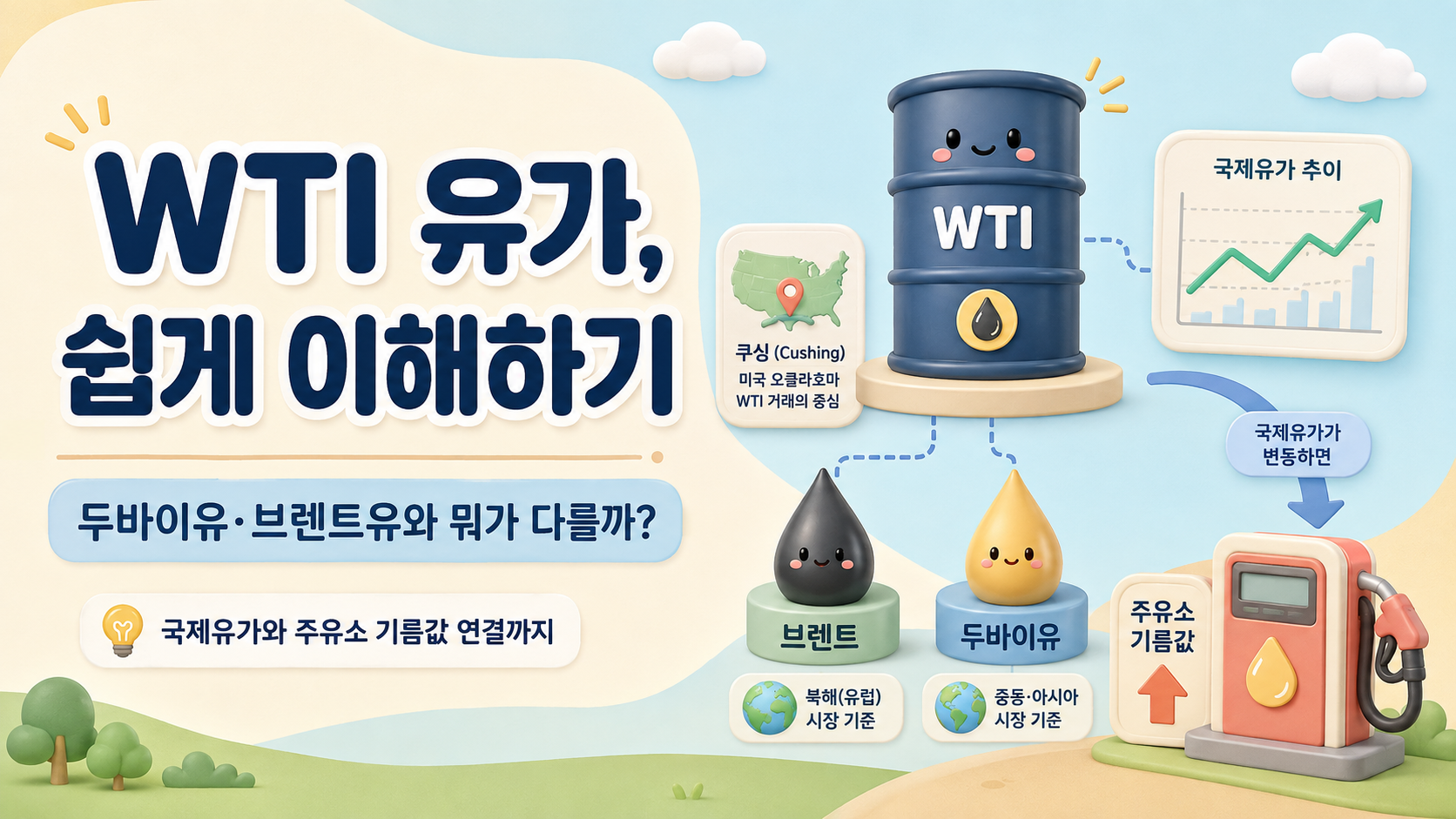 국제유가 폭락해도 주유소 기름값은 오를 수 있는 이유 썸네일