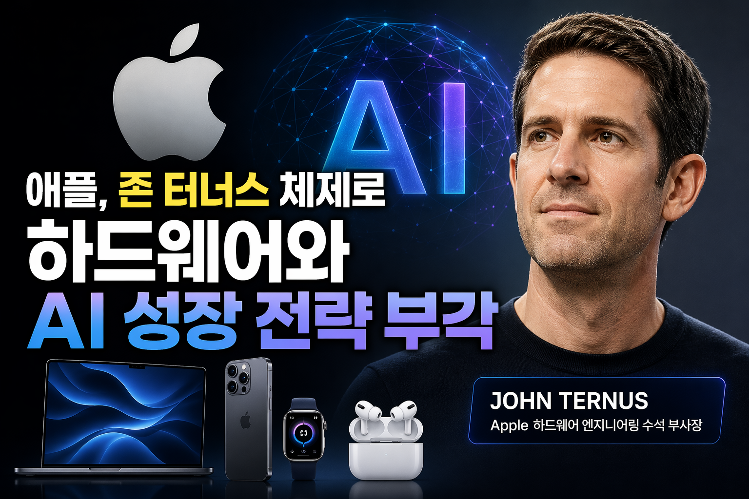 미국시장 시황 : 15년 만에 CEO자리에서 내려온 애플 팀 쿡 썸네일